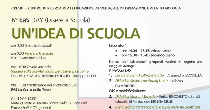 Un’idea di scuola si impara così. Intervista a Camilla Zabaglio su sei anni di EAS DAY alla vigilia della sesta edizione