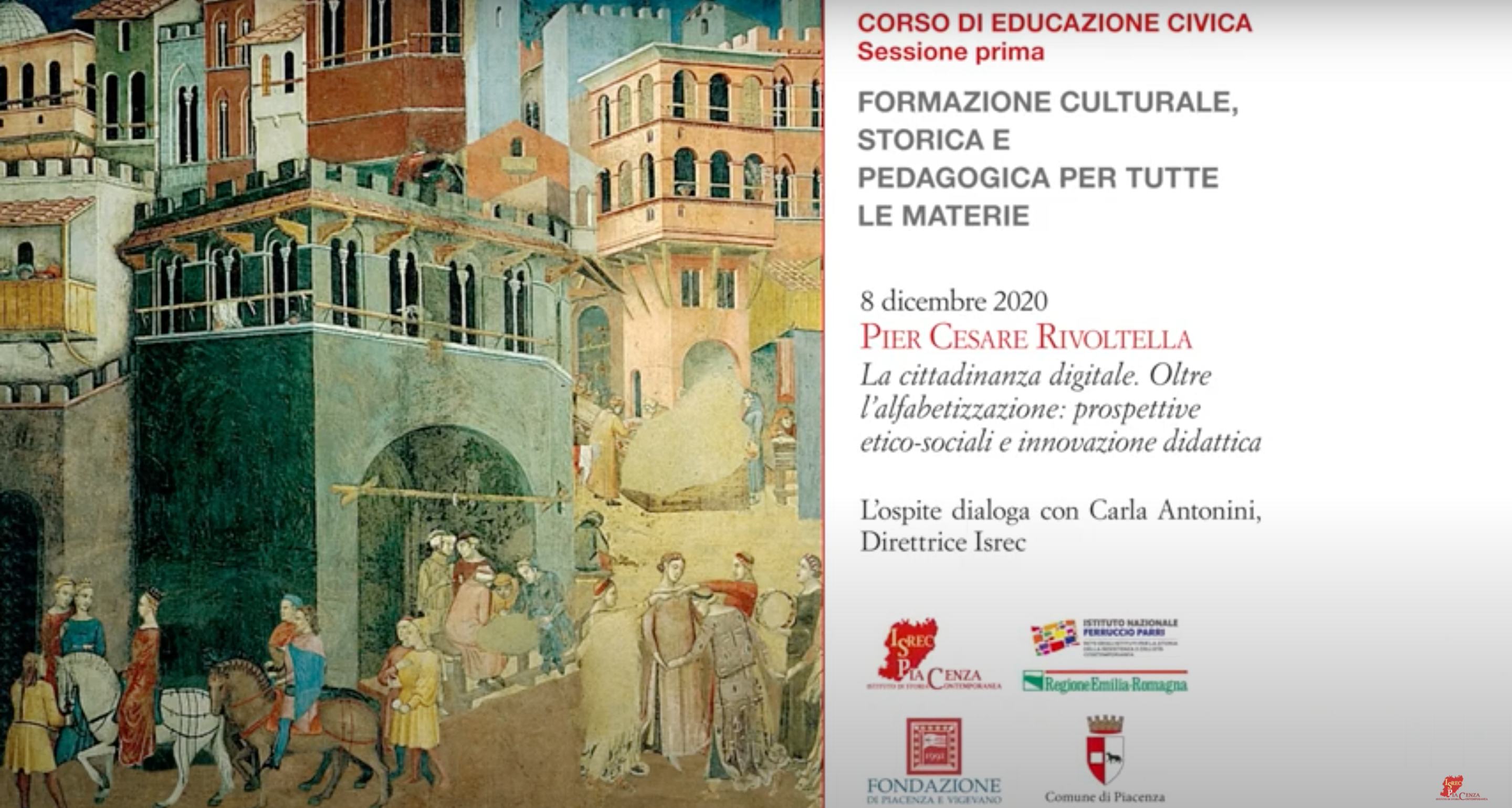 [Video] La cittadinanza digitale. Oltre l’alfabetizzazione: prospettive etico-sociali e innovazione didattica, un intervento di Rivoltella