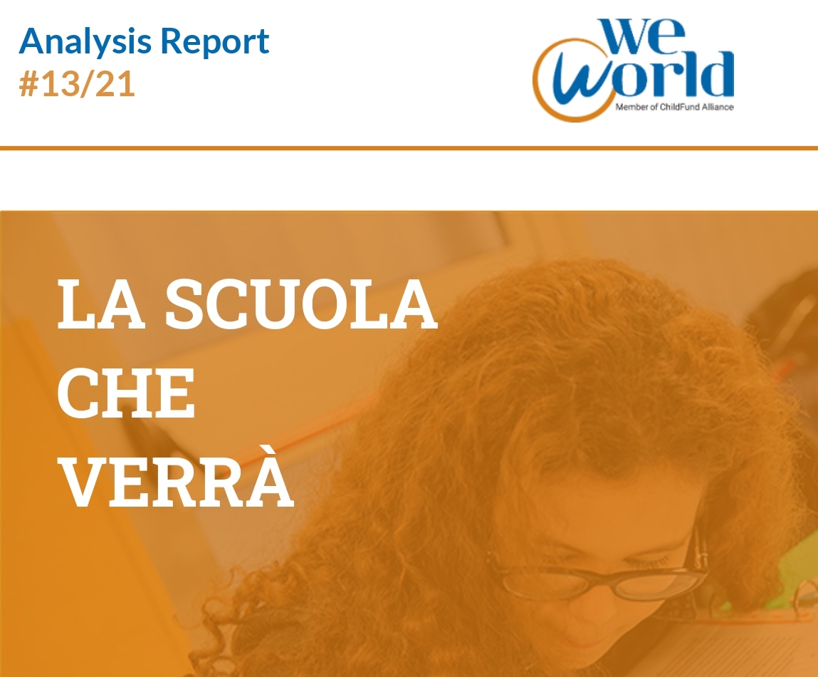 Report WeWorld: “La scuola che verrà”, con un intervento di Simona Ferrari