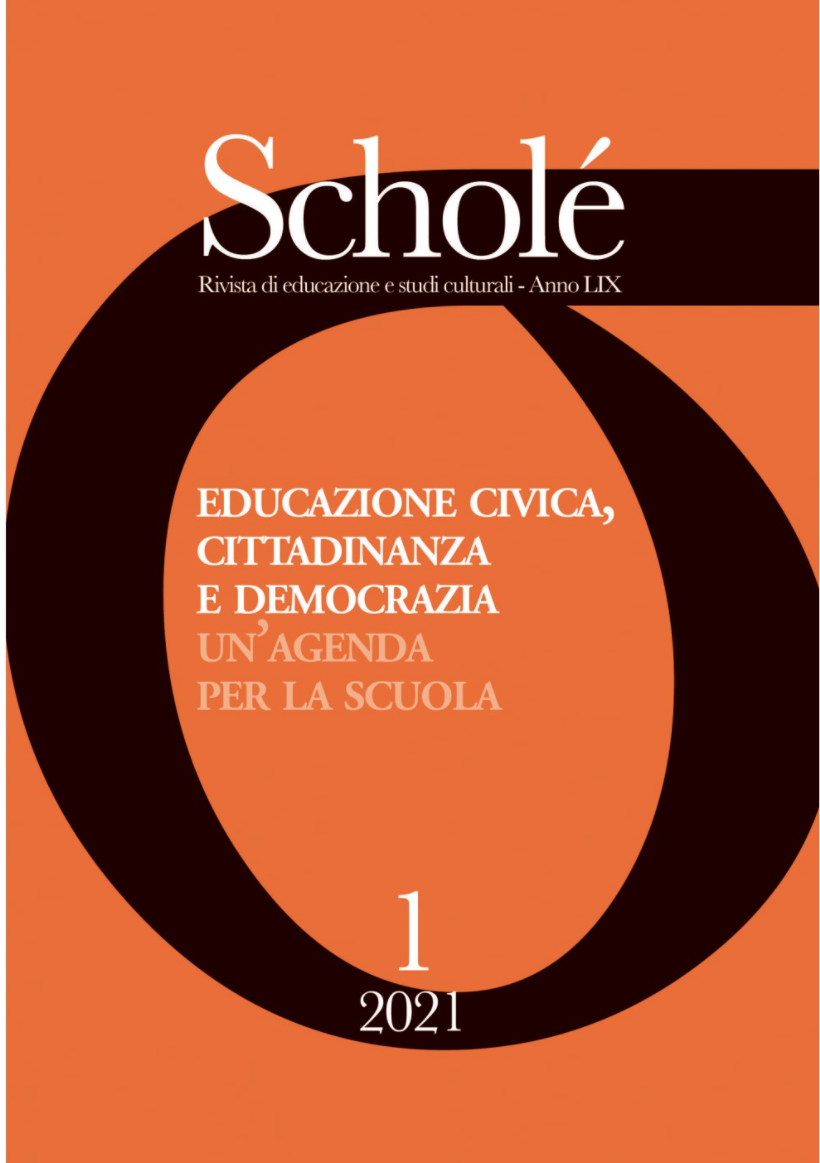 Pubblicato il nuovo numero di Scholé, “Educazione civica, cittadinanza e democrazia. Un’agenda per la scuola”