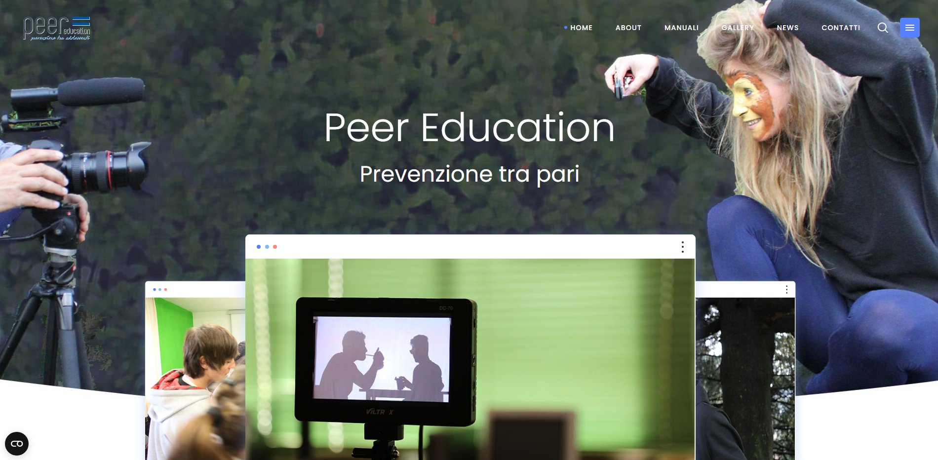 Contorno Viola veste un nuovo sito