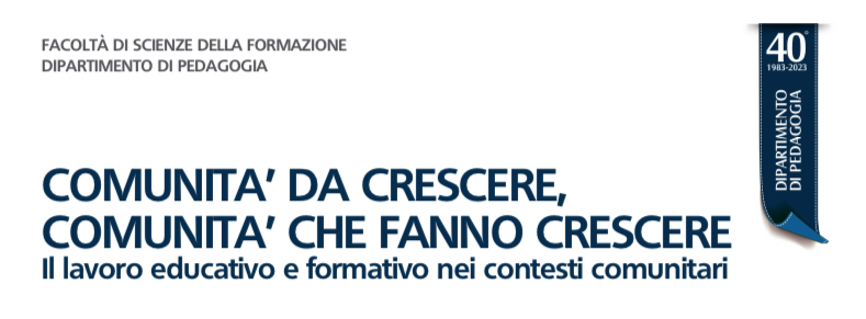 [Video] Comunità da crescere, Comunità che fanno crescere. Il lavoro educativo e formativo nei contesti comunitari