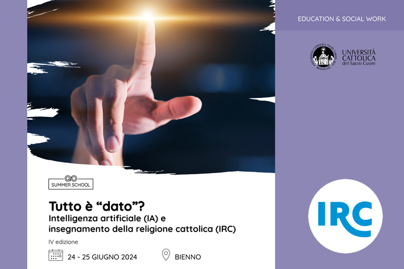 Summer School all’Eremo di Bienno:  “Tutto è ‘dato’? Intelligenza Artificiale (IA) e Insegnamento della Religione Cattolica (IRC)”